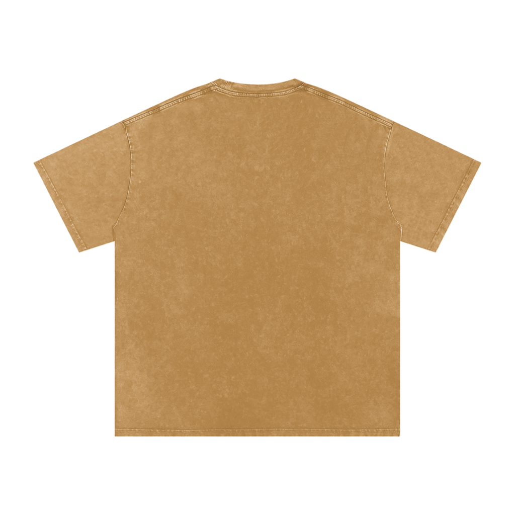 Traumatized Snow Washed Oversized Cotton T-Shirt