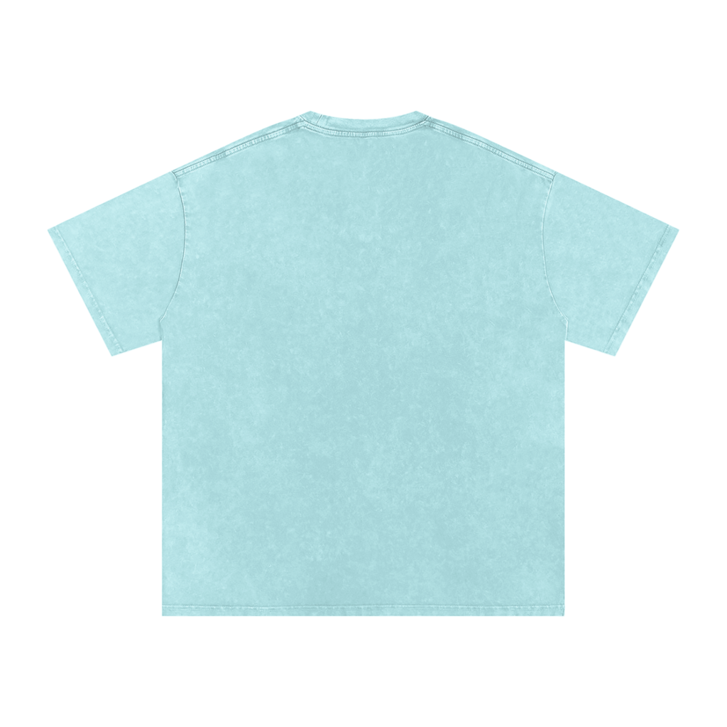 Traumatized Snow Washed Oversized Cotton T-Shirt
