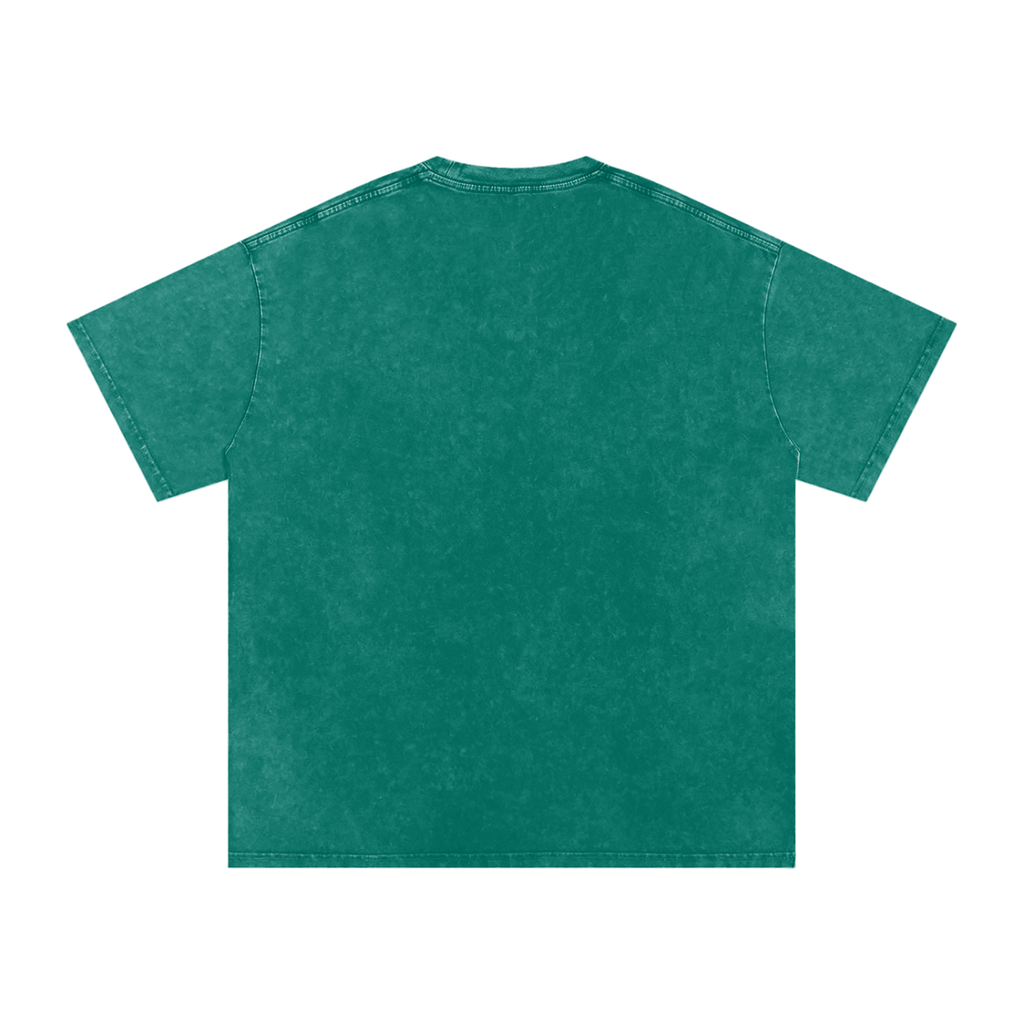 Traumatized Snow Washed Oversized Cotton T-Shirt