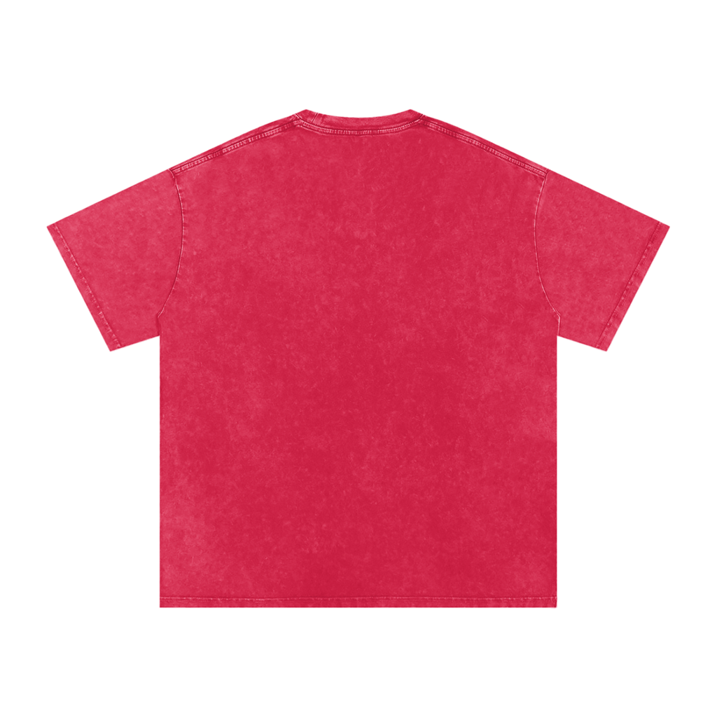 Traumatized Snow Washed Oversized Cotton T-Shirt