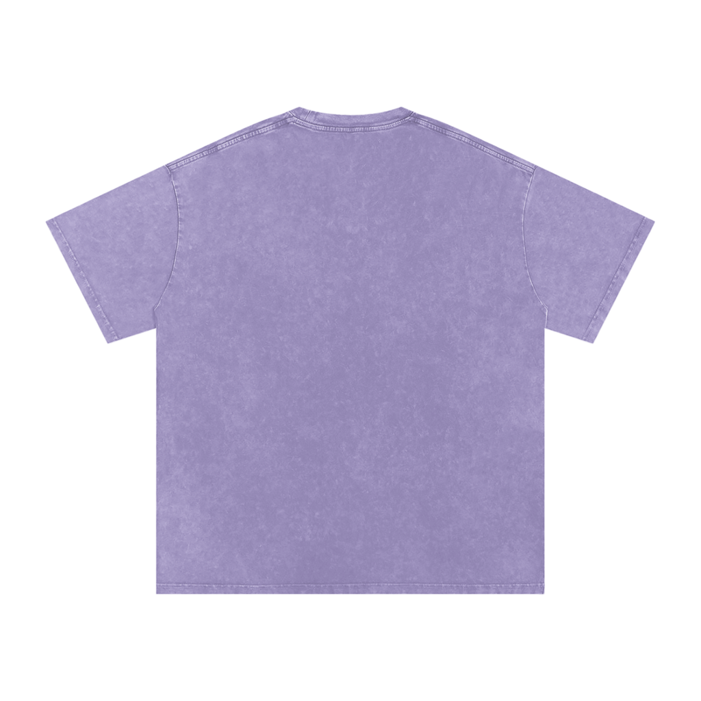 Traumatized Snow Washed Oversized Cotton T-Shirt