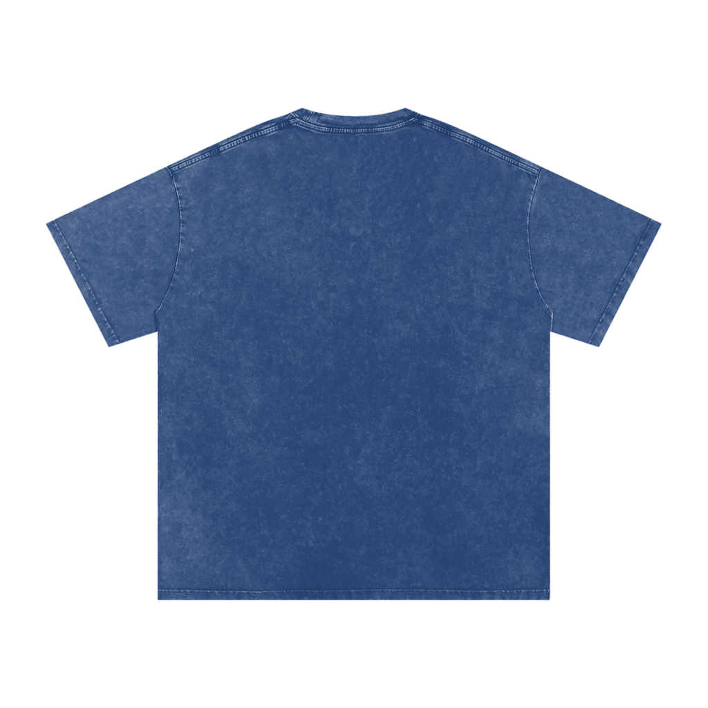 Traumatized Snow Washed Oversized Cotton T-Shirt