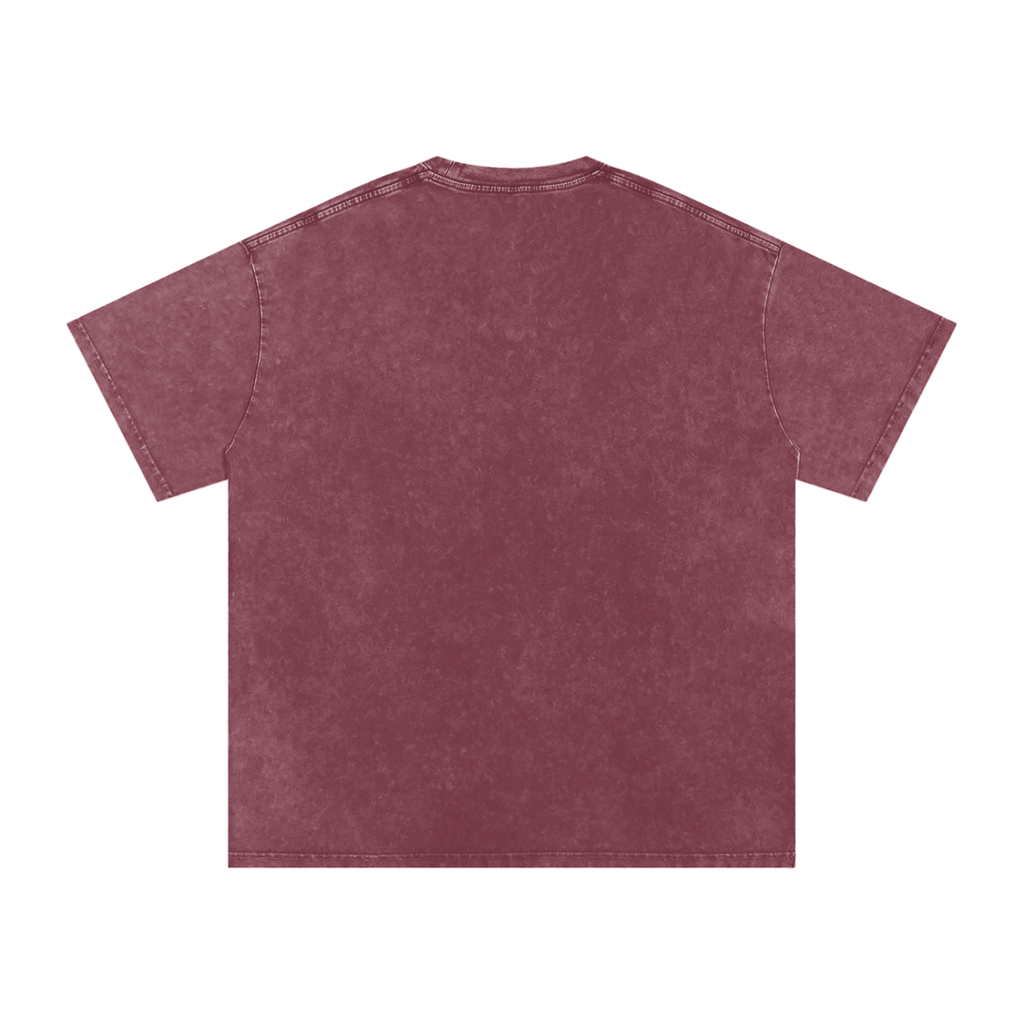 Traumatized Snow Washed Oversized Cotton T-Shirt