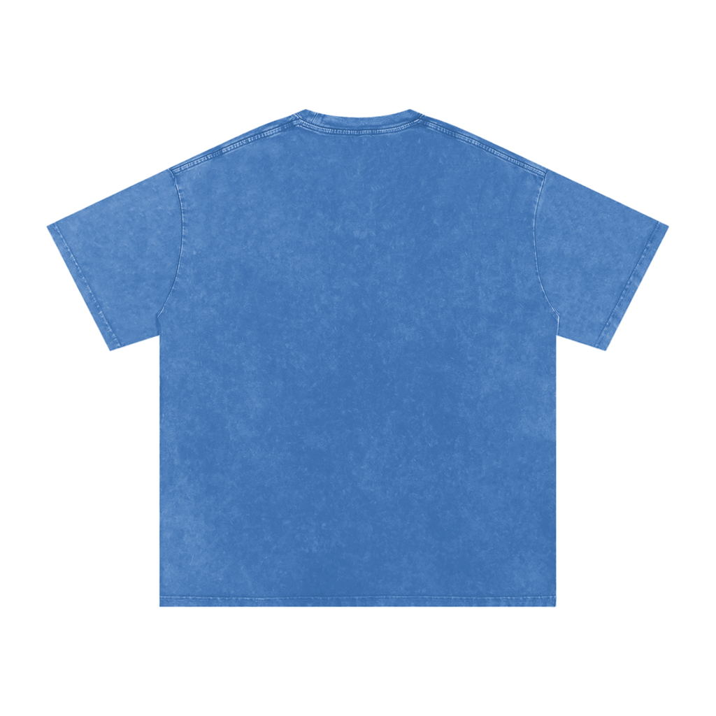Traumatized Snow Washed Oversized Cotton T-Shirt