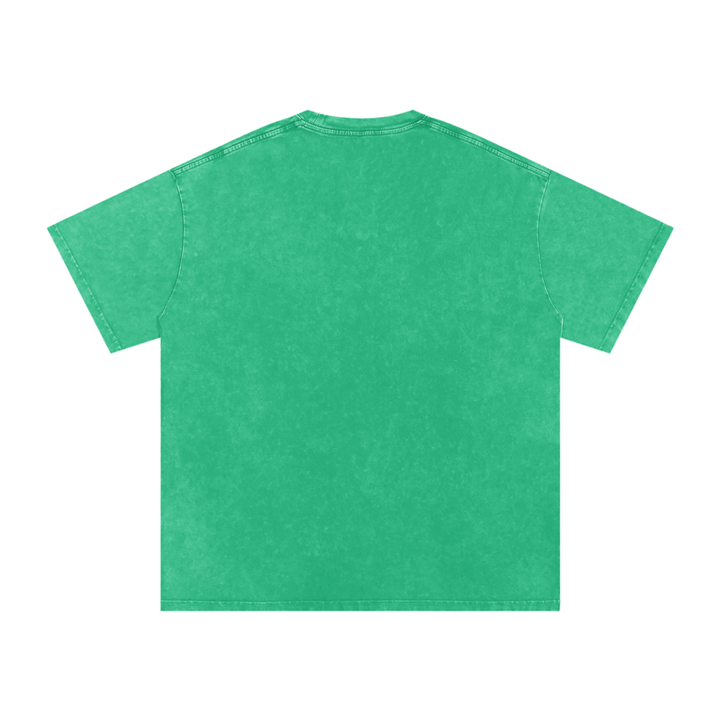 Traumatized Snow Washed Oversized Cotton T-Shirt