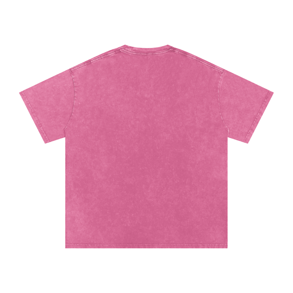 Traumatized Snow Washed Oversized Cotton T-Shirt