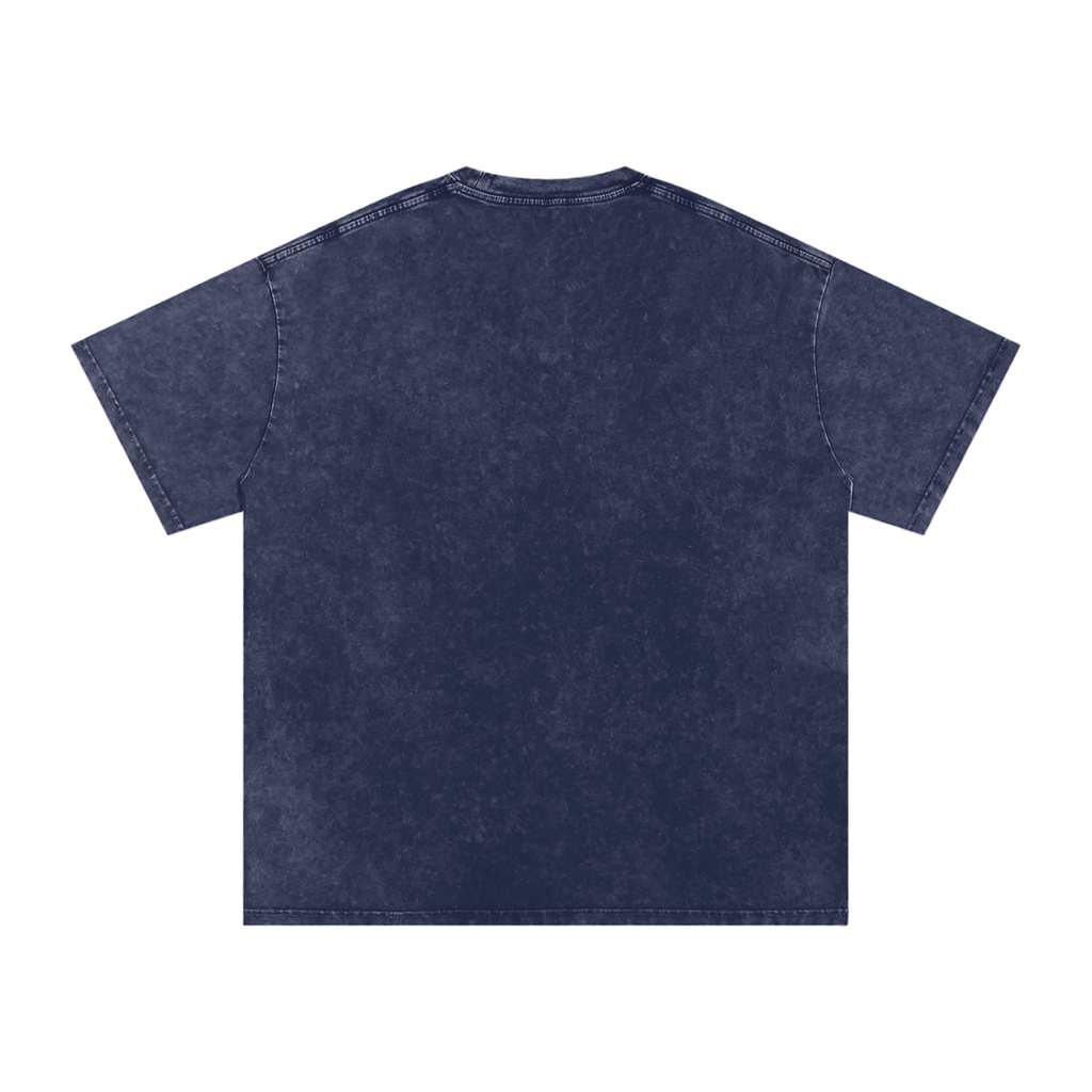 Traumatized Snow Washed Oversized Cotton T-Shirt